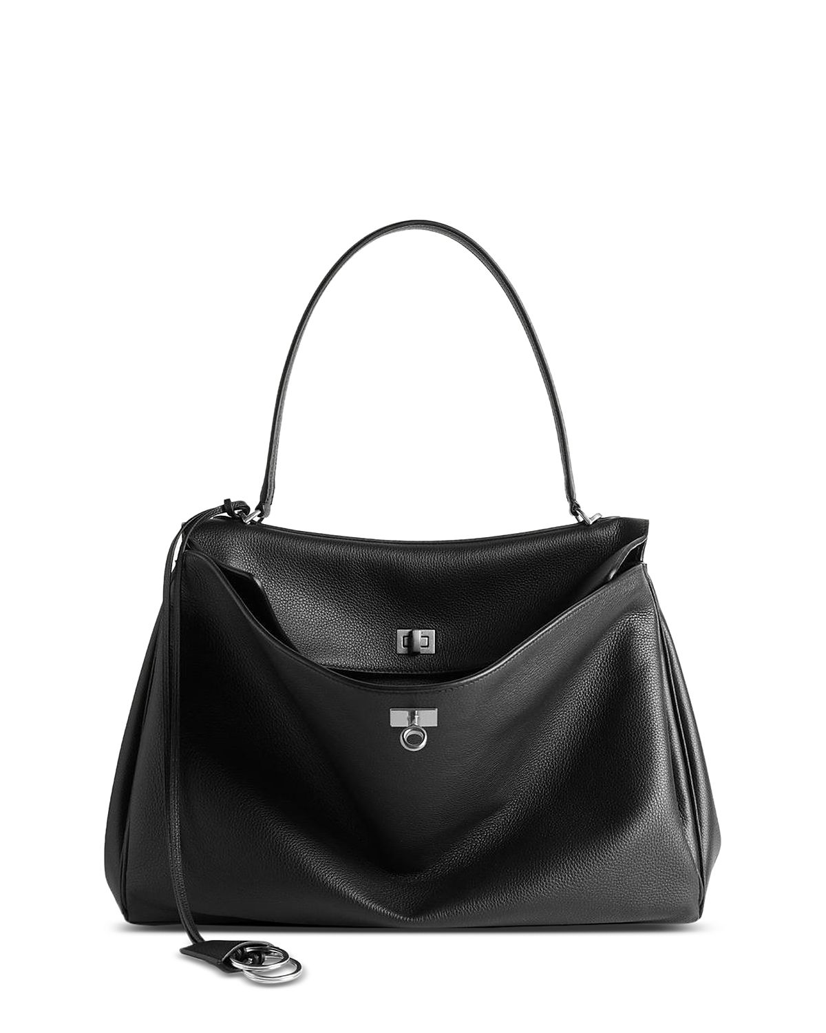 Balenciaga Rodeo Handbag Large Grained Calfskin