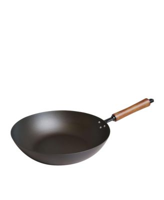  Carbon Steel Preseasoned Stir Fry Pan, 20.4" L x 12" W x 5.25" H