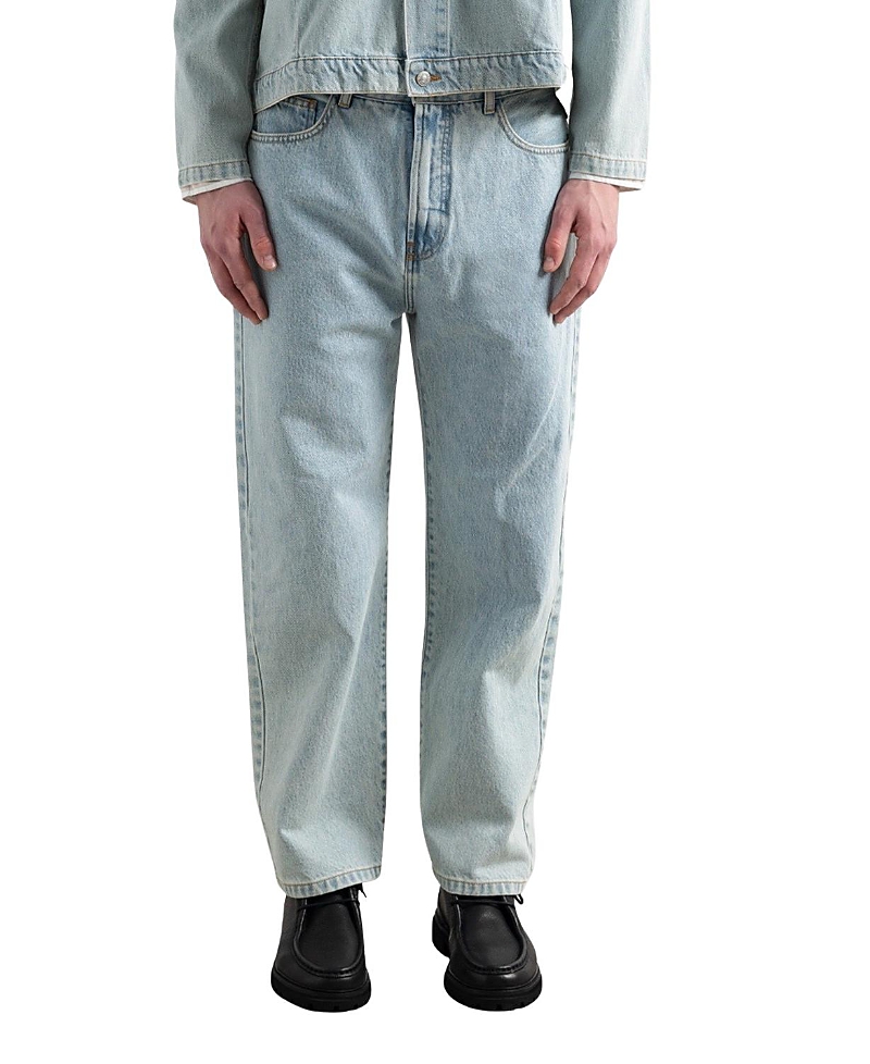 Edmmond Studios Light Wash Relaxed Fit Jeans