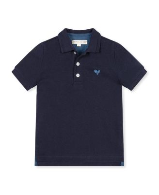 Boys' Organic Short Sleeve Knit Pique Polo Shirt - Little Kid, Big Kid