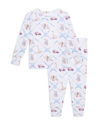 Unisex Oxford Classic Pajama Set - Little Kid