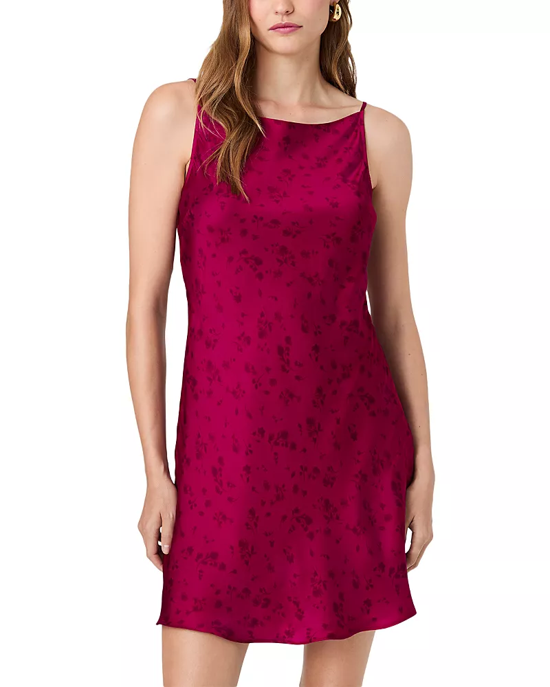 French Connection Oona Satin Celest Dress