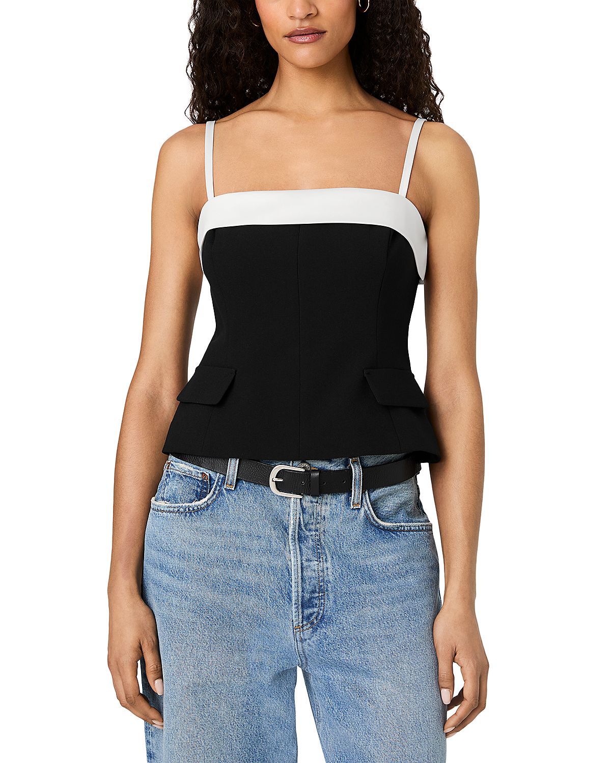 French Connection Azra X Carey Foldover Top