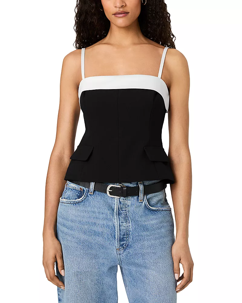 French Connection Azra X Carey Foldover Top