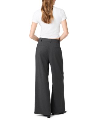 Tavi Crosshatch Wide Leg Pants - thumbnail 3