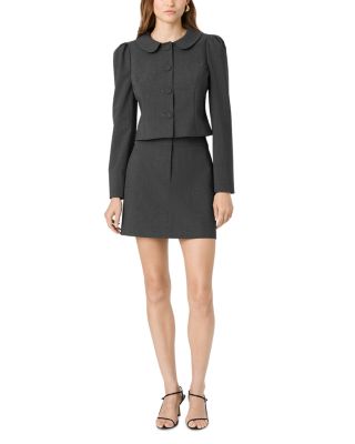 Tavi Crosshatch Jacket & Tavi Crosshatch Mini Skirt