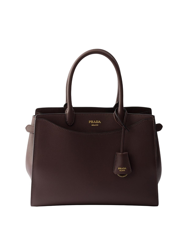 Prada Prelude Large Leather Handbag