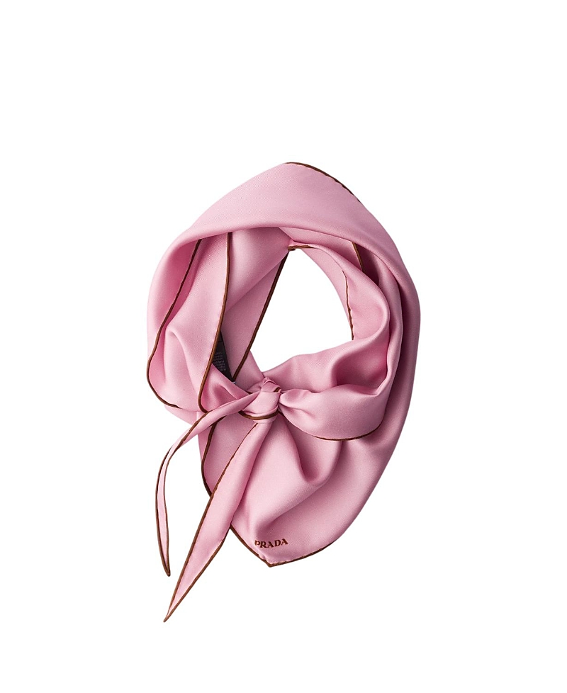 Prada Printed Twill Scarf · OS