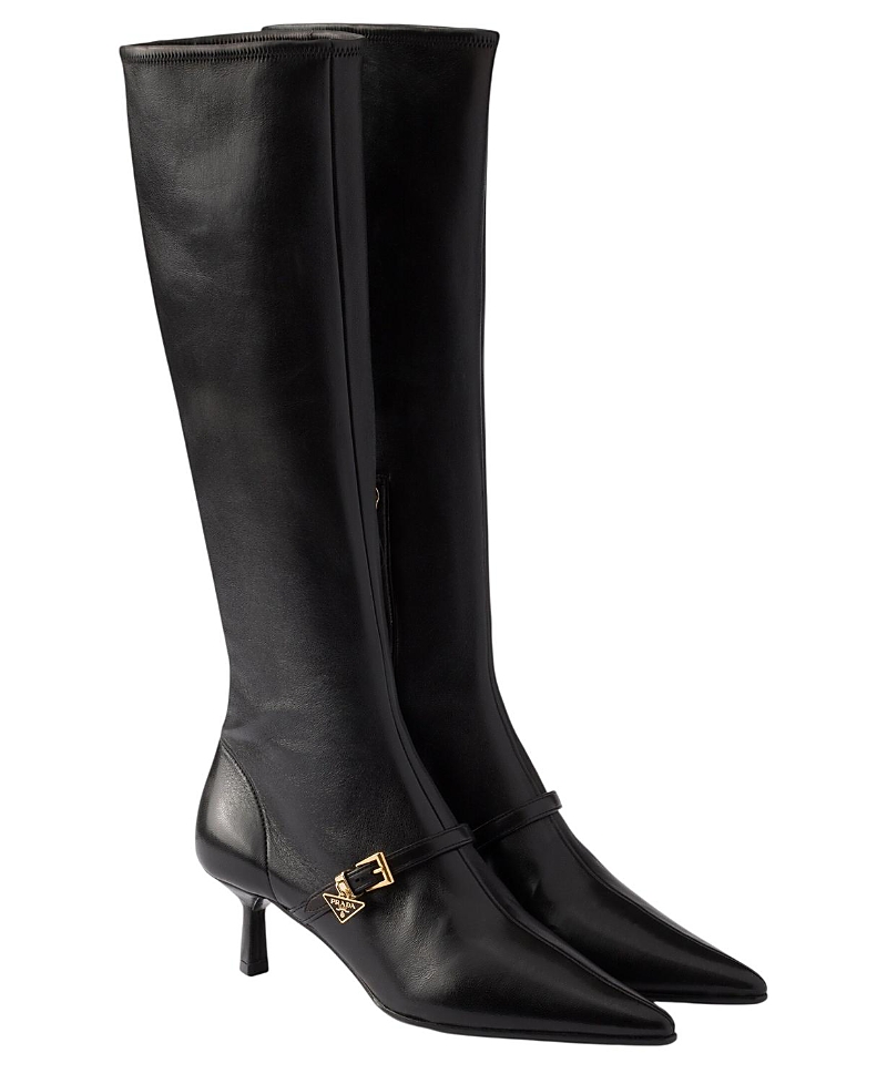 Prada Women's Stretch Nappa Leather Boots