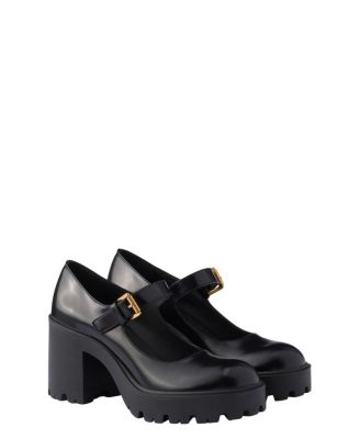  Women's Brushed Leather Pumps