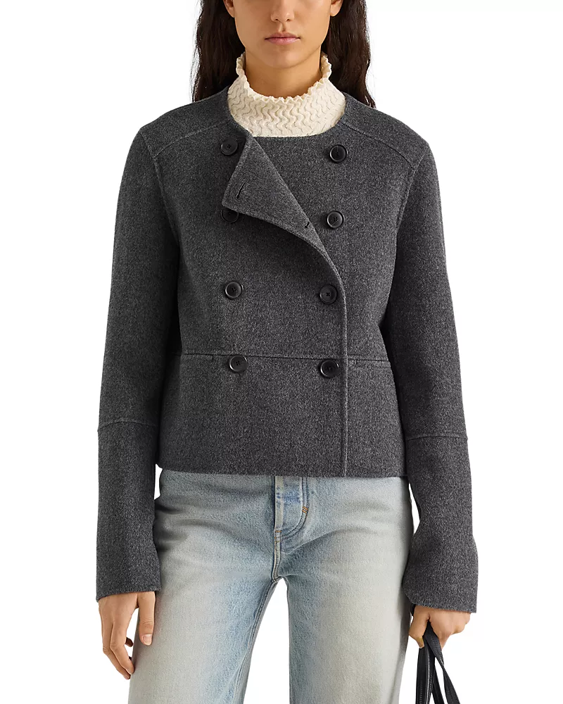 Proenza Schouler White Label Courtney Double Breasted Jacket