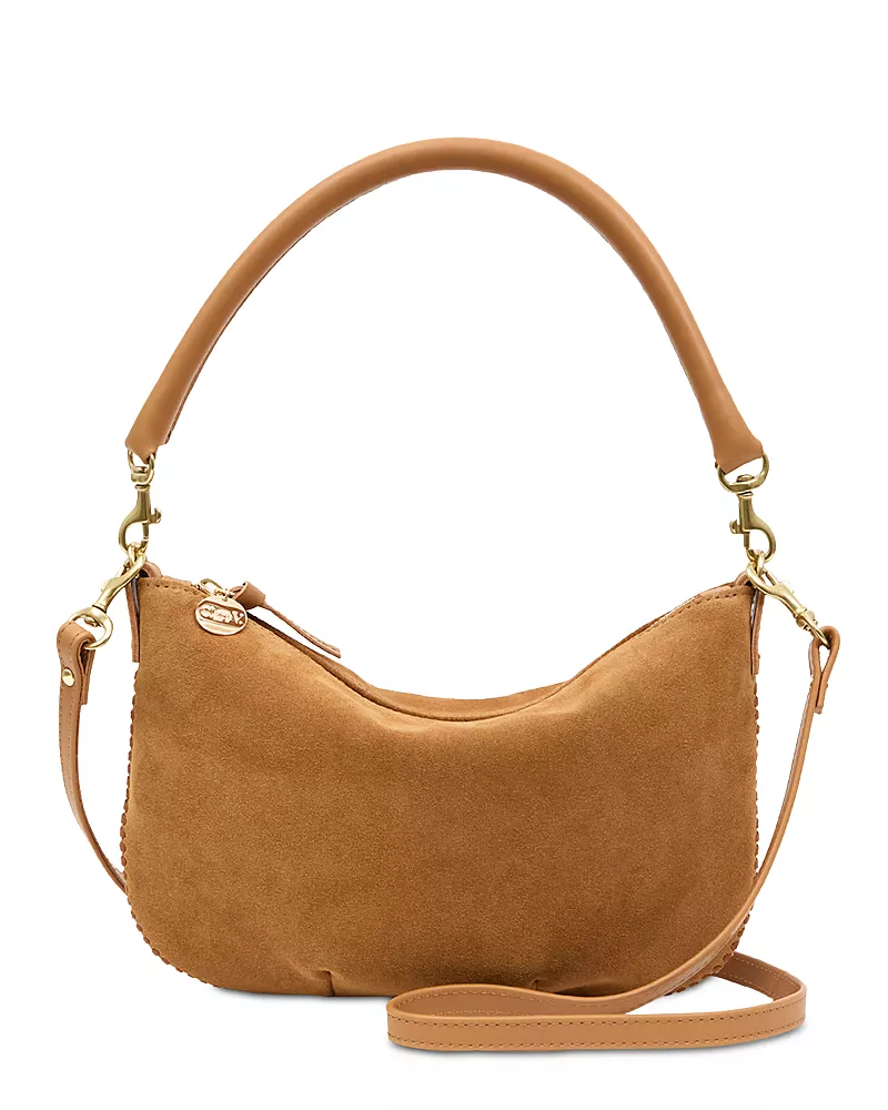 Clare V. Petit Moyn Suede Convertible Crossbody Bag