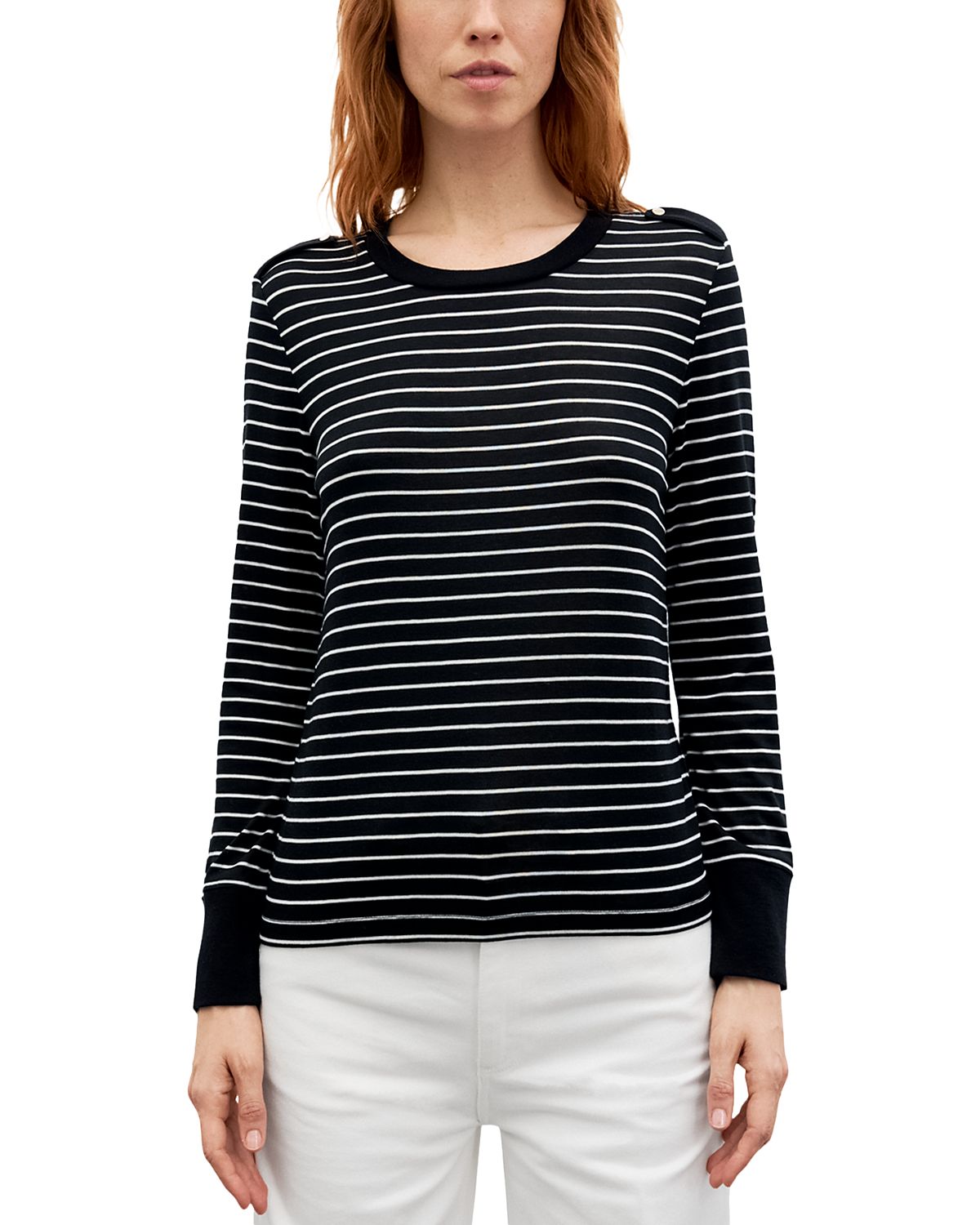 Gerard Darel Belia Epaulets Top