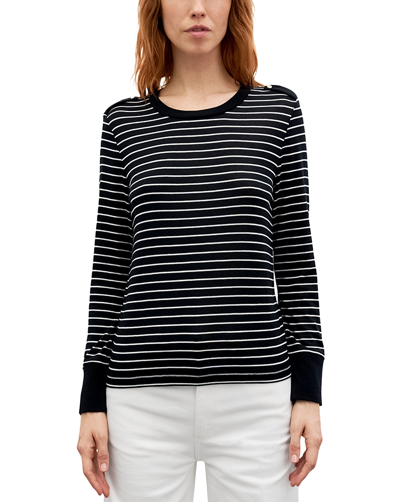Gerard Darel Belia Epaulets Top