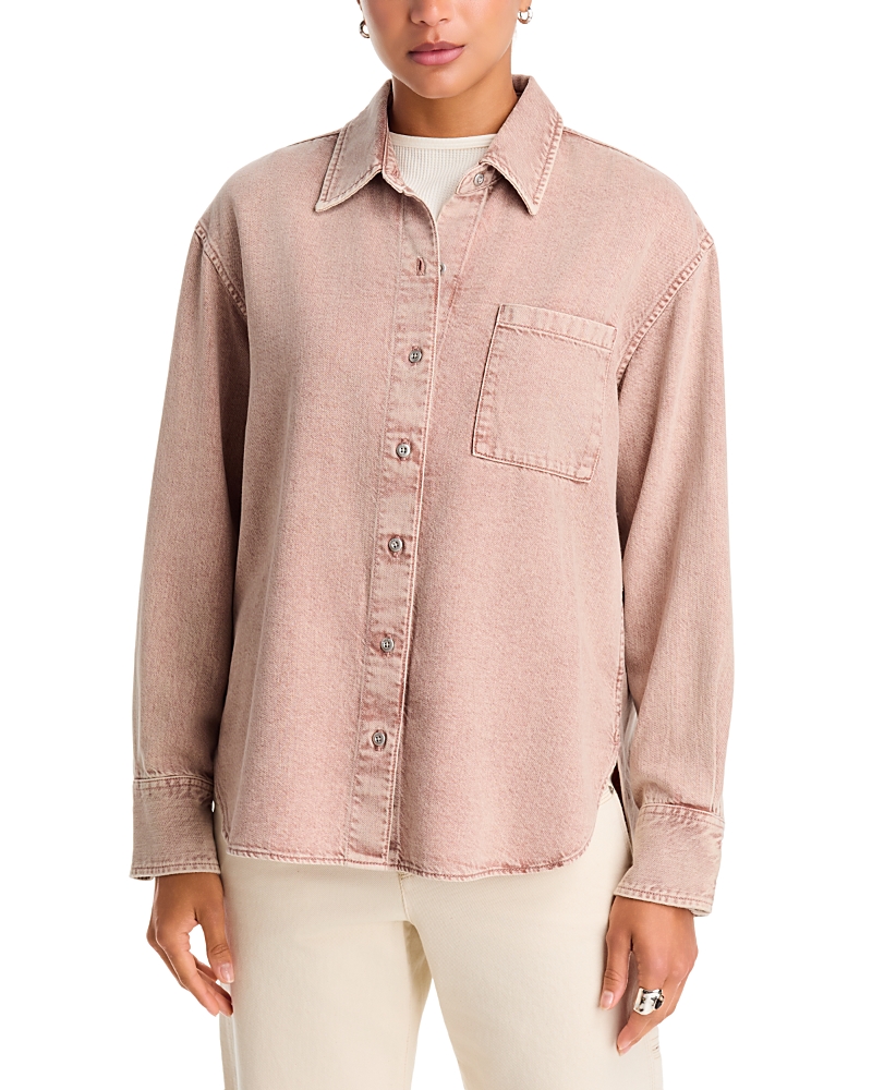 rag & bone Connie Cotton & Lyocell Button Up Shirt