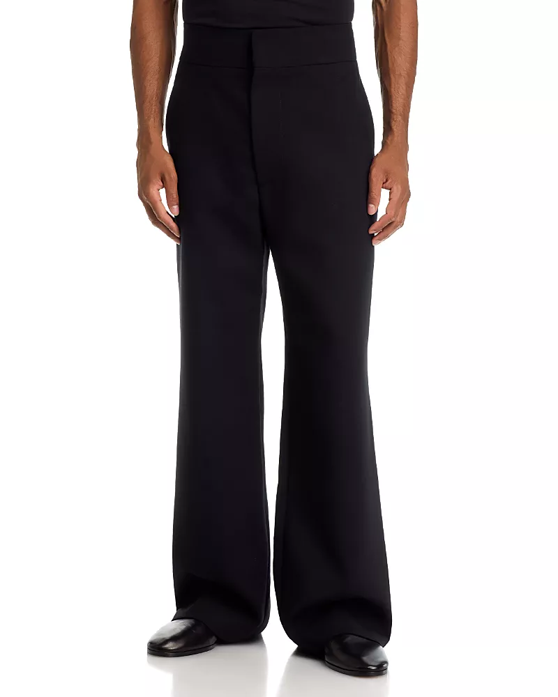 Fear of God Wool Stretch Flare Flat Front Pants