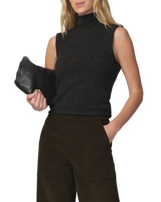 The Stevie Sleeveless Roll Neck Sweater