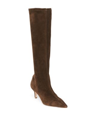 Women's Jade Stretch Suede Knee High Boots