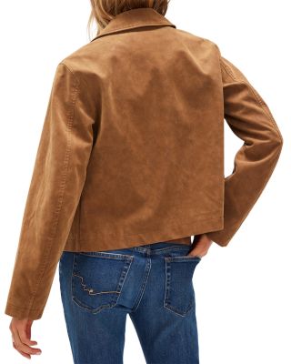 Hera Faux Leather Jacket - thumbnail 3