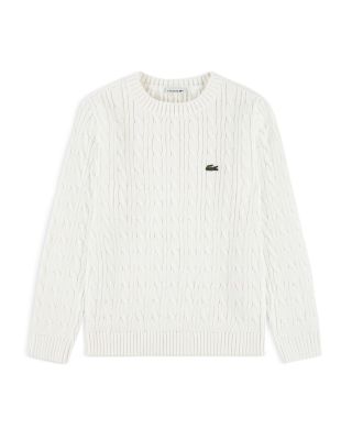 Boys' Cable Knit Crewneck Sweater - Big Kid