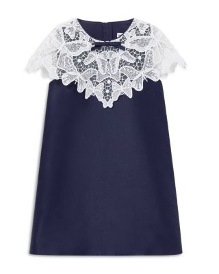 Girls' Taffeta Butterfly Lace Dress - Little Kid, Big Kid