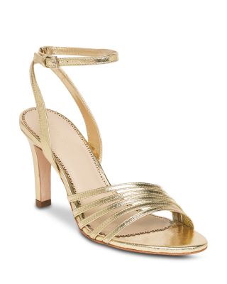 Women's Jackie Metallic Leather Strappy Sandals