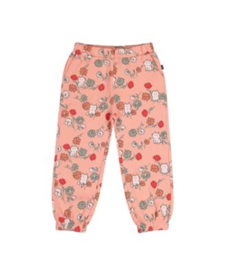 Girls' French Terry Cat Pocket Elastic Cuff Sweatpants - Big Kid