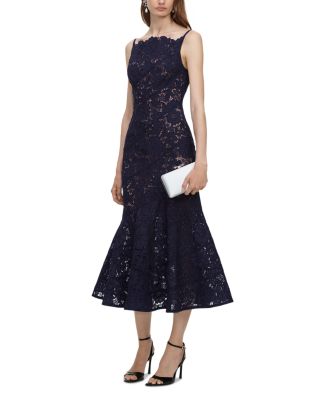 linen strapless dresses Bishop + Young UK Size:9½ designed with an elastic feed-cl0-other Women's Blue Snow &