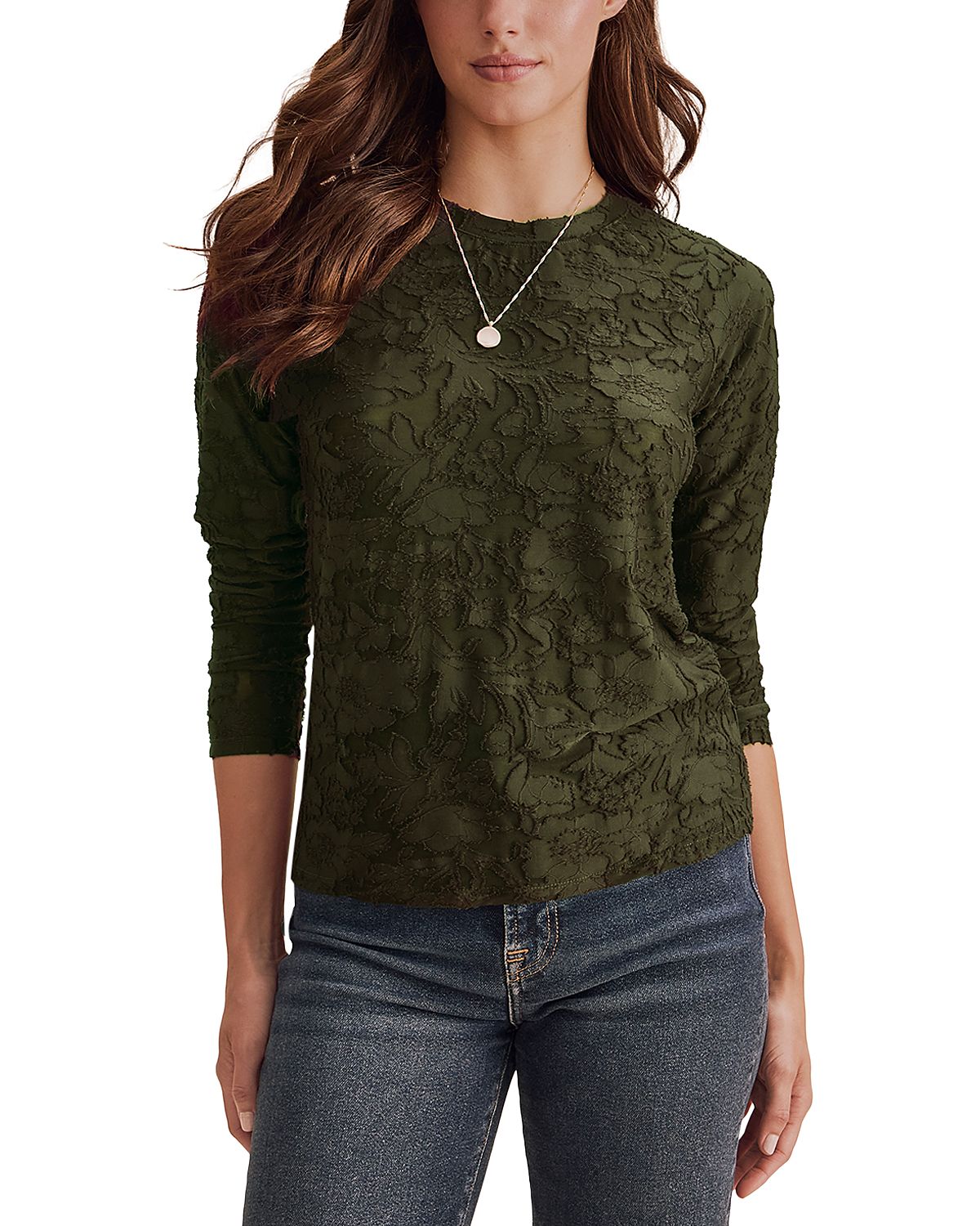 Splendid Cecelia Floral Long Sleeve Tee