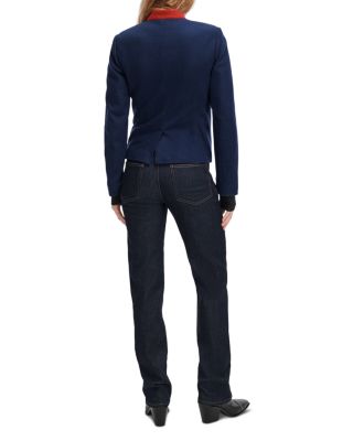 Sutton Full Slim Cigarette Jeans in Dark Rinse - thumbnail 4