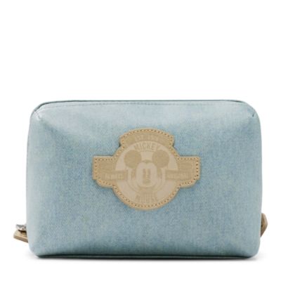 The Disney Small Cosmetic Pouch in Blue Jeans