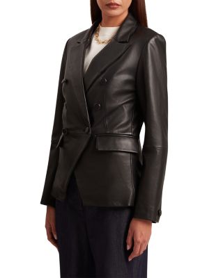 Ejote Leather Blazer