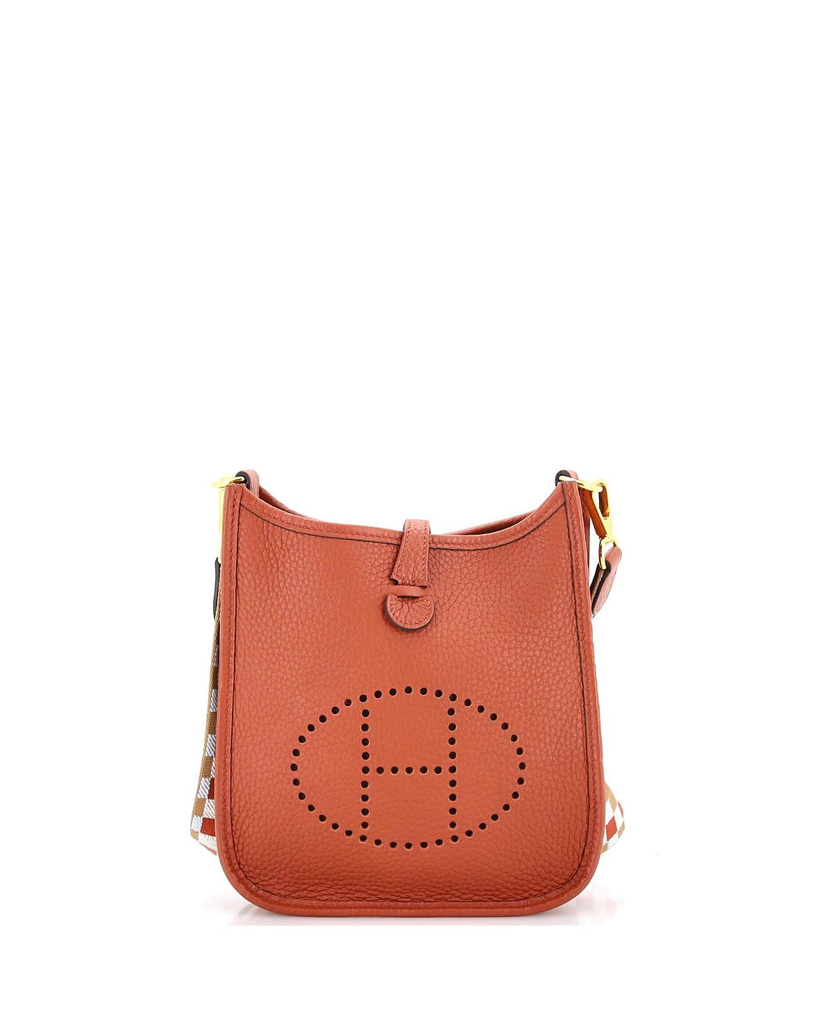 Pre-Owned HERMES Tpm Evelyne Bag Gen Iii Clemence