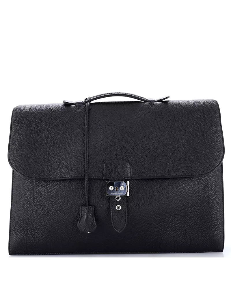 Pre-Owned HERMES 41 Sac a Depeches Bag Togo
