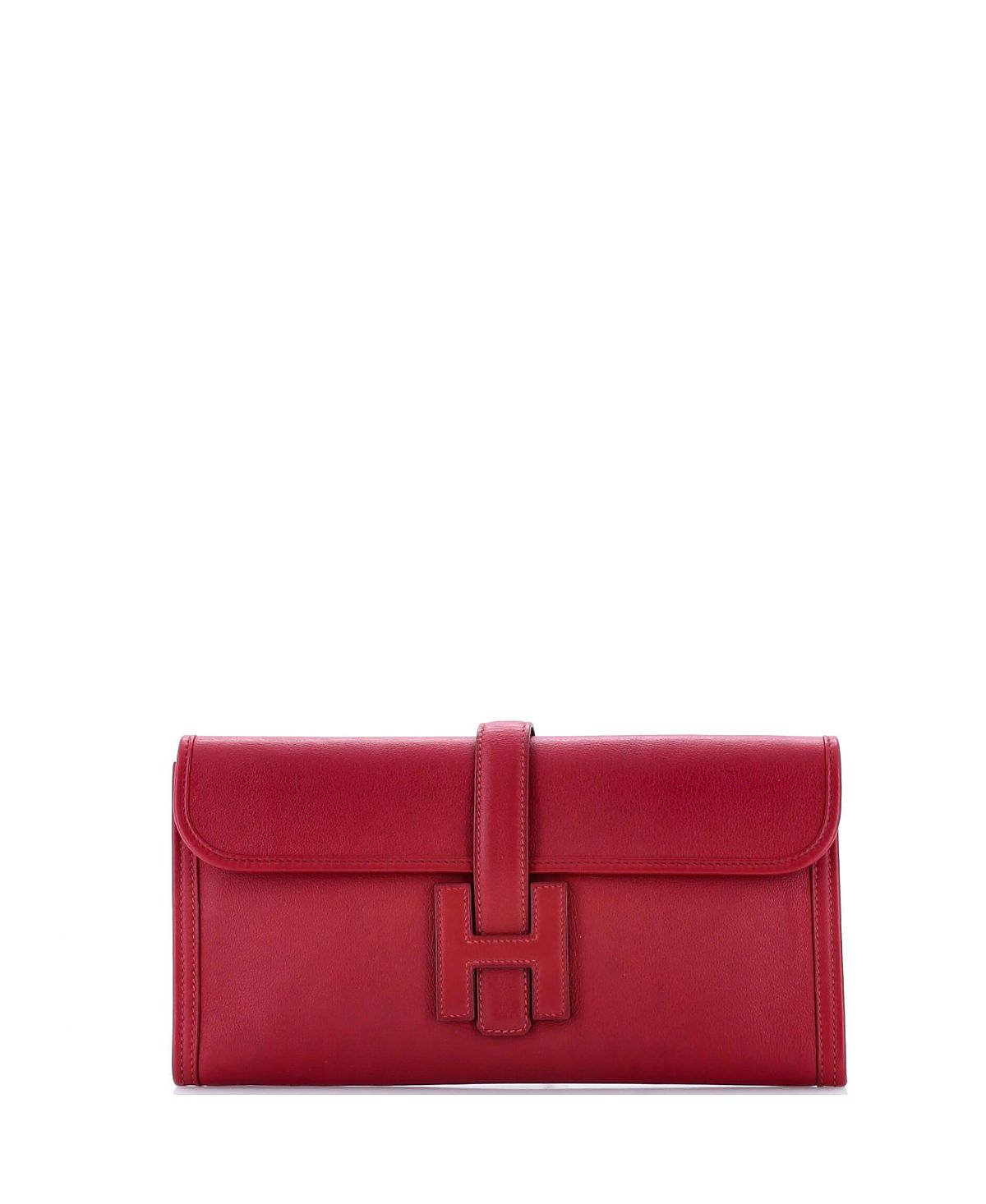 Pre-Owned HERMES 29 Jige Elan Clutch Evercolor