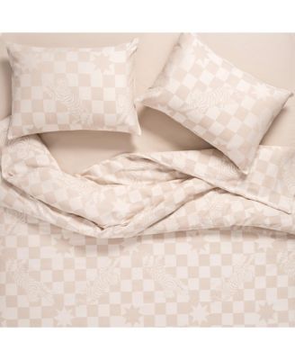  Costa Jacquard Duvet Cover Full Set, Queen