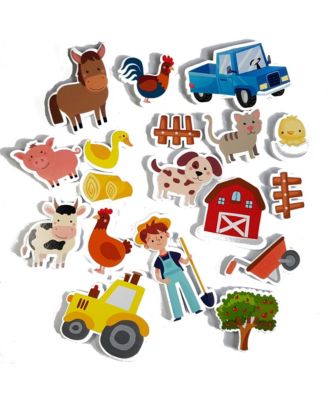  Farm Bath Time Stickers, Ages 3+