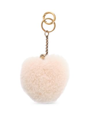 Symbols Heart Shearling Bag Charm