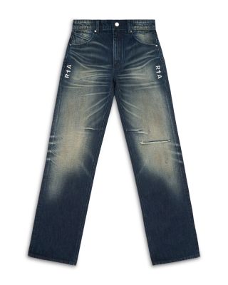 Jonas Regular Fit Straight Leg Jeans in Abyss Drift