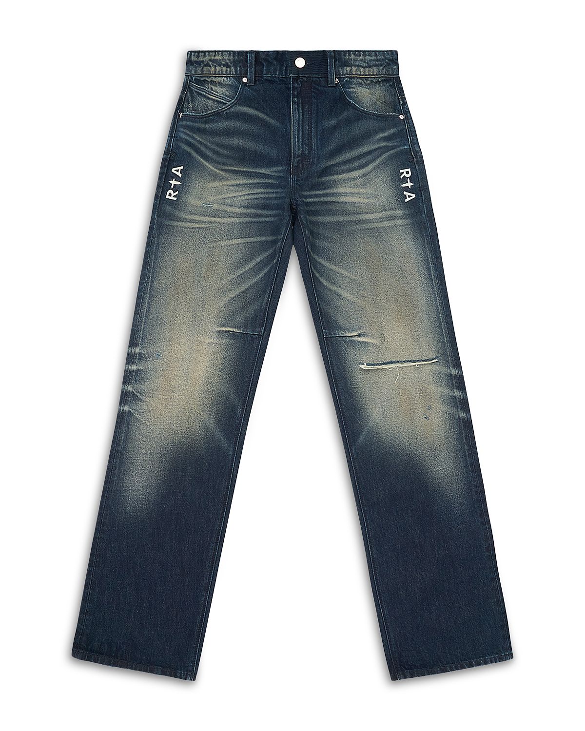 RtA Jonas Regular Fit Straight Leg Jeans