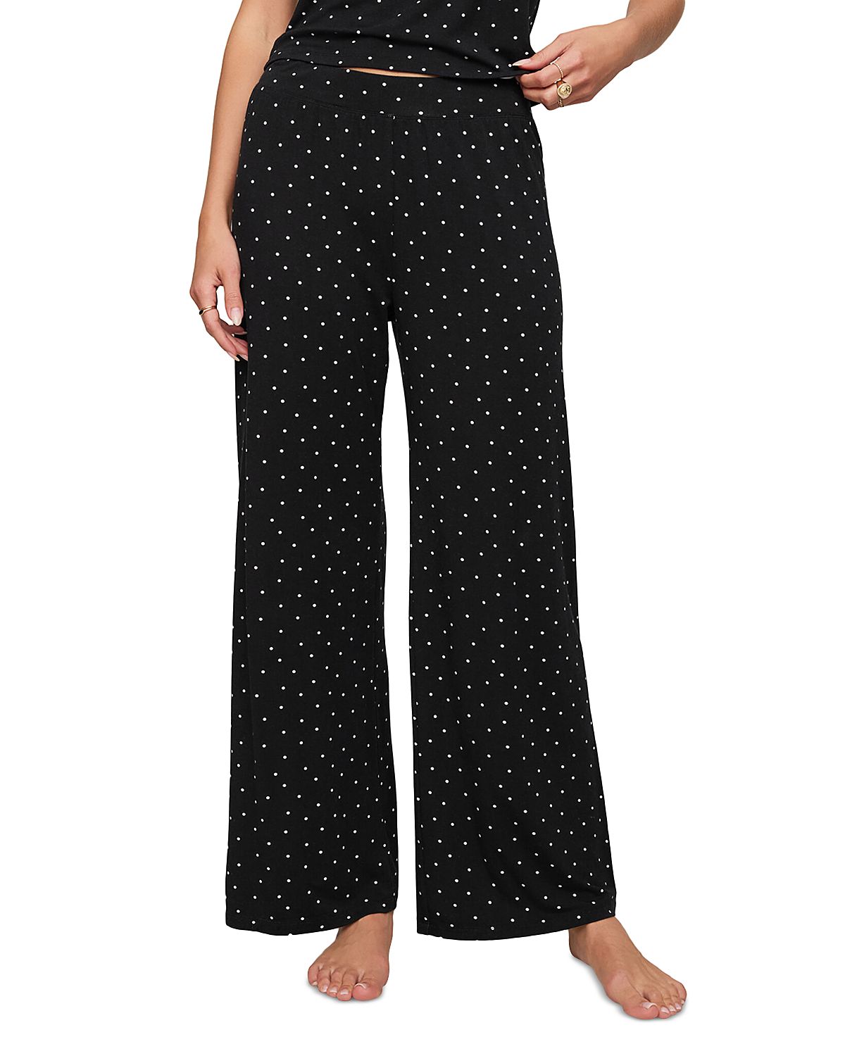 Z Supply Luxe Dot Print Pants