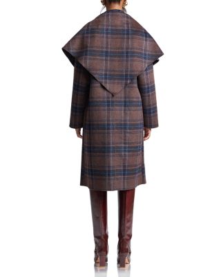Double Faced Scarf Coat - thumbnail 5