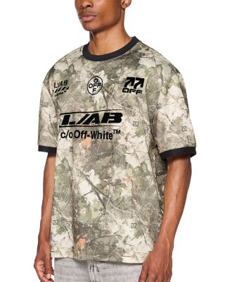 Ringer Logo Graphic Camo Jersey T-Shirt