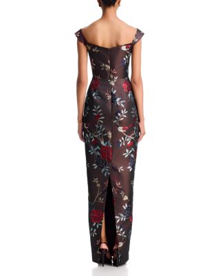 Joanna Jacquard Bodycon Gown - thumbnail 5