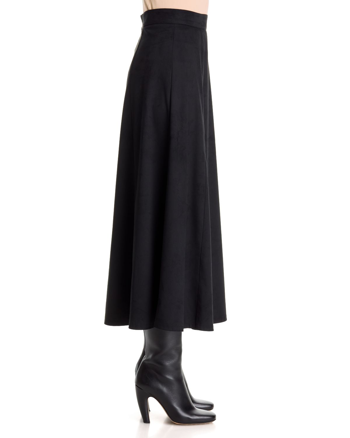 Emmsamba Flared Midi Skirt thumbnail 4