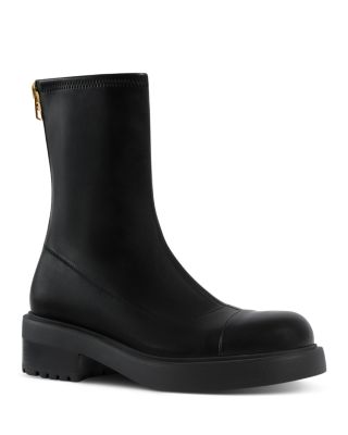 Women's Junney Leather Combat Boots