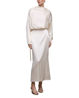 Phoebe Silk Stretch Maxi Dress