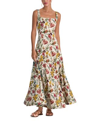 Polly Seamed Tie Waist Dress