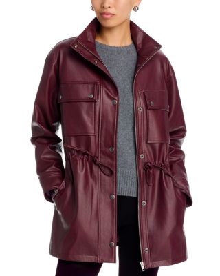 Angelina Faux Leather Jacket