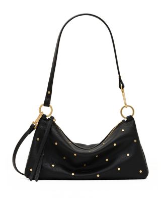 Kyle Riveted Suede Convertible Crossbody